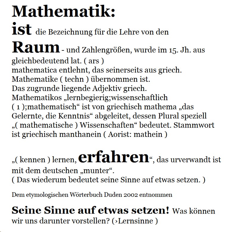 Mathematik